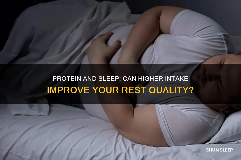does eating more protein help you sleep better