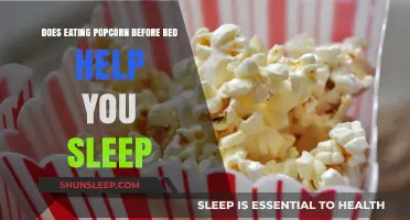Popcorn Before Bed: A Sleep Aid or Midnight Snack Myth?