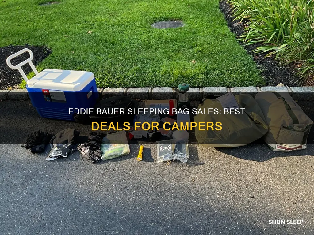 does eddie bauer have sleeping bag sales
