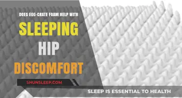Egg-Crate Foam: A Solution for Sleeping Hip Discomfort?