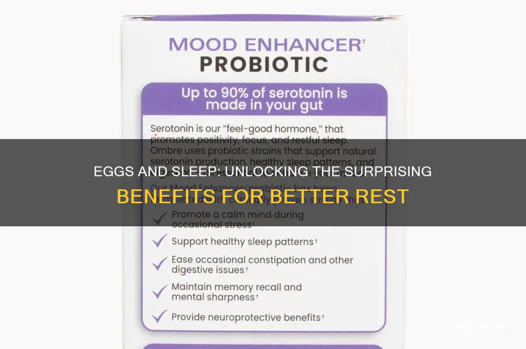does eggs help you sleep