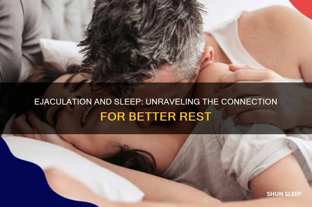 does ejaculation help you sleep