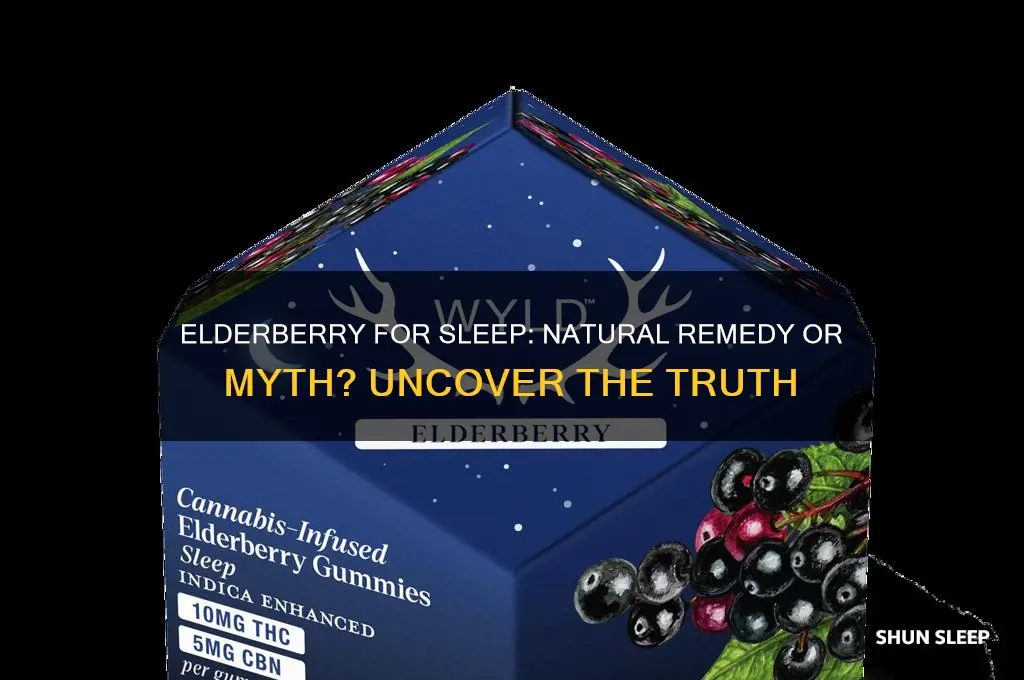 does elderberry help you sleep