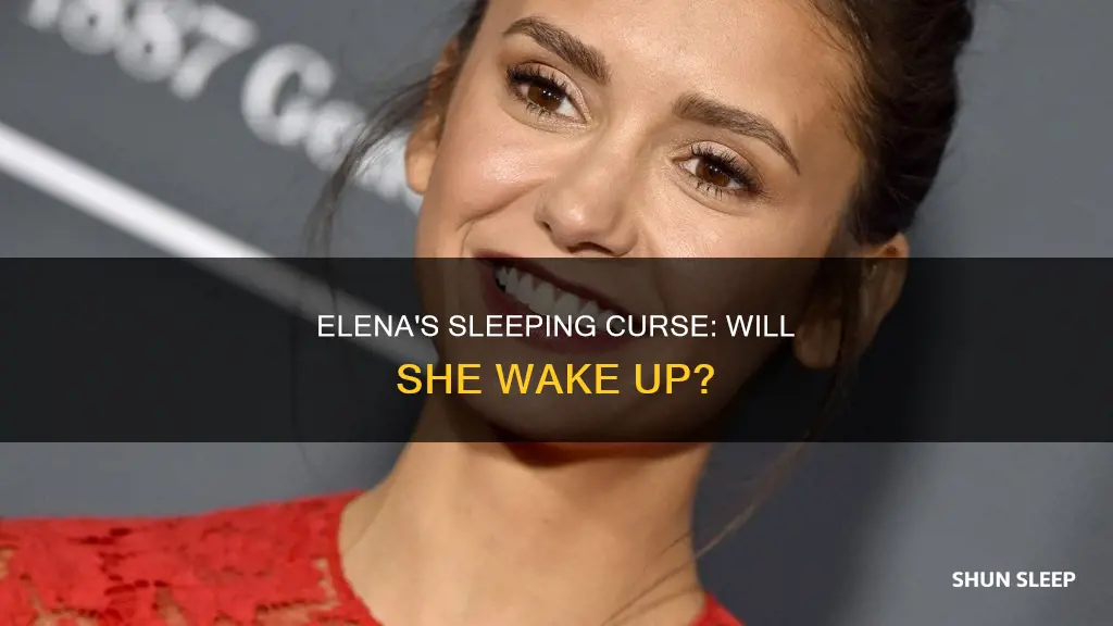 does elena wake up from the sleeping curse