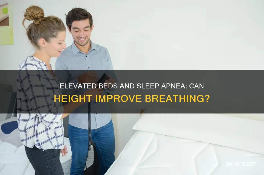 does elevated bed help sleep apnea