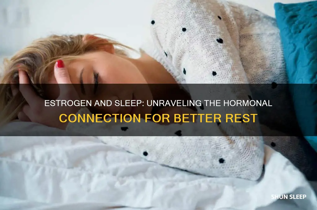does estrogen help you sleep