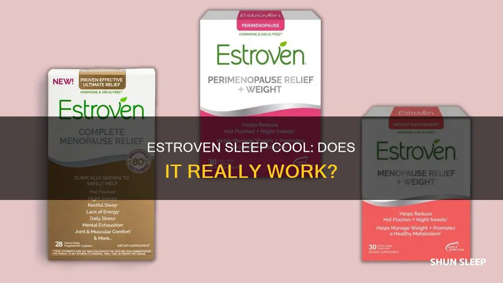 does estroven sleep cool work