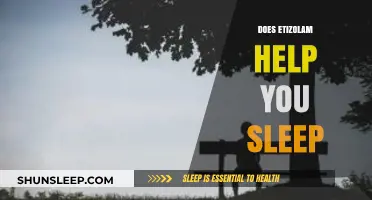 Does Etizolam Aid Sleep? Exploring Its Effects and Risks