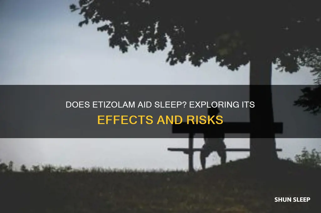 does etizolam help you sleep