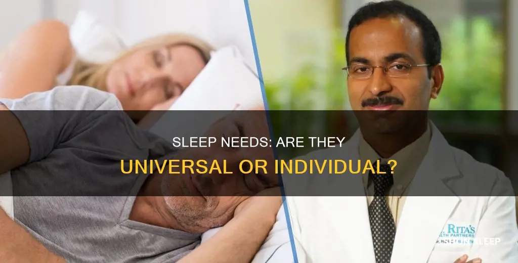 does every person need the same amount of sleep