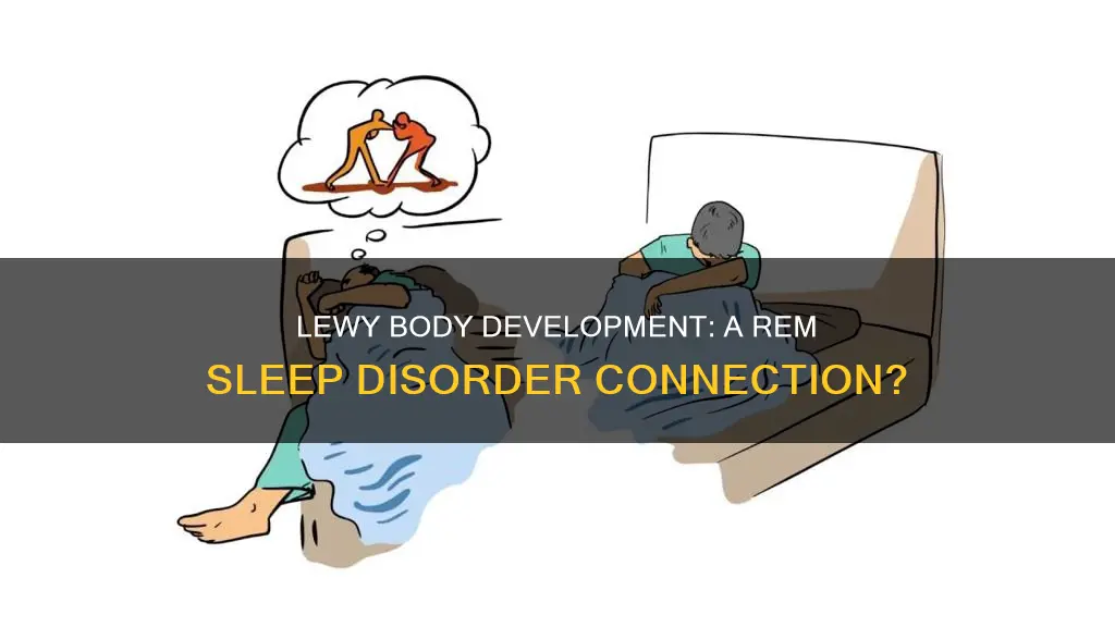 does everyone with rem sleep disorder develop lewy body