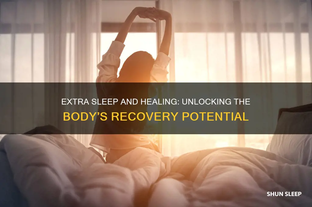 does extra sleep help healing