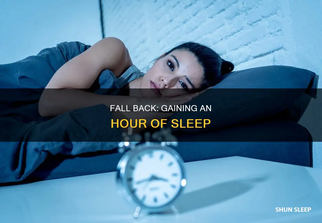 does fall back mean more sleep