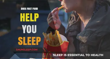Fast Food and Sleep: Unraveling the Impact on Your Rest