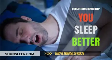 Can Feeling Down Improve Sleep Quality? Exploring the Surprising Connection