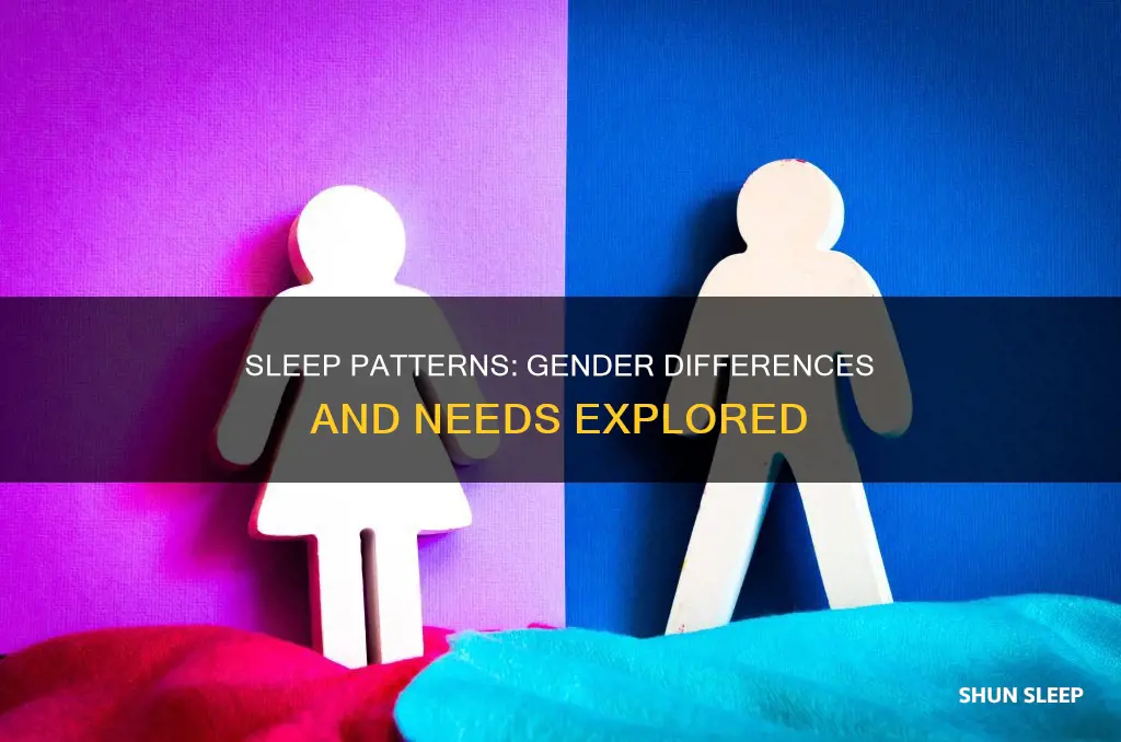 does female need more sleep than male