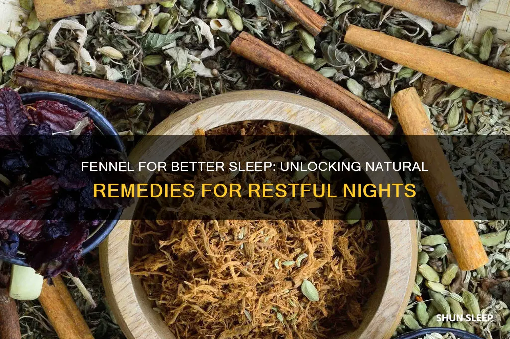 does fennel help you sleep