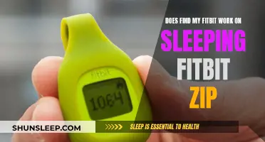 Find Fitbit's Sleep Tracking: Zip Compatible?