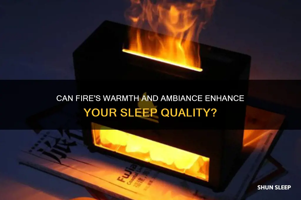 does fire help you sleep