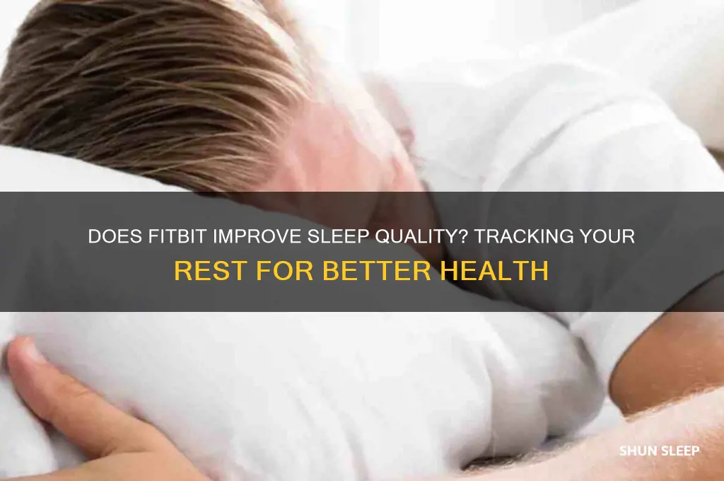 does fitbit help sleep