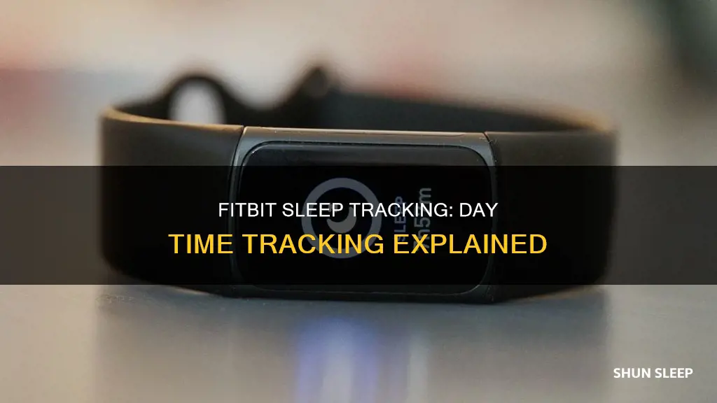 does fitbit track sleep during the day