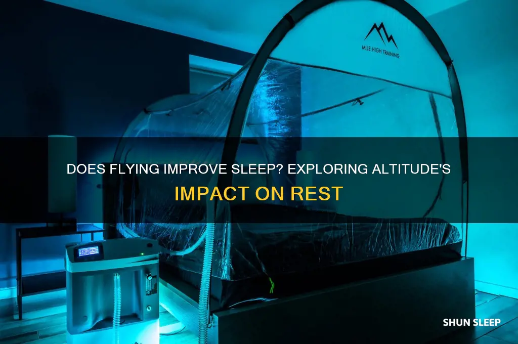 does flying help you sleep