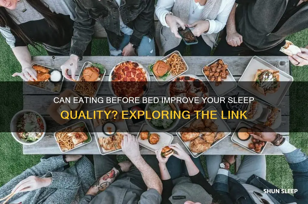 does food in your stomach help you sleep better