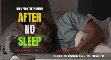 Food and Sleep: A Tasty Relationship?