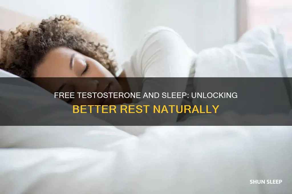 does free testosterone help sleep