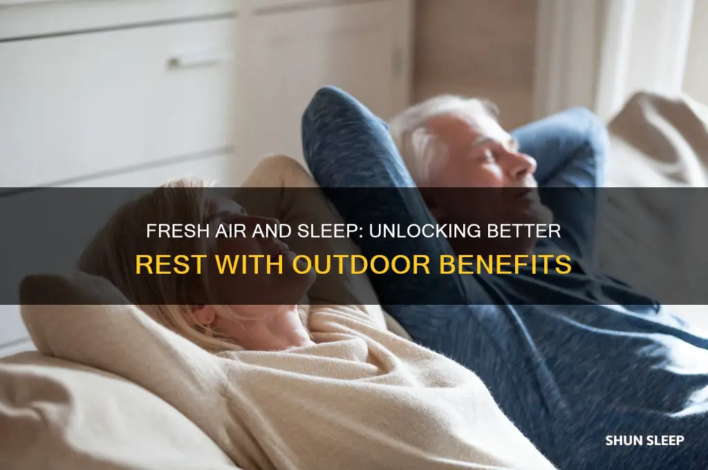 does fresh air help sleep