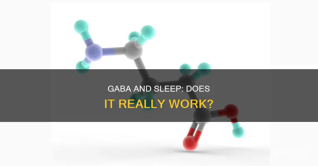 does gaba work for sleep