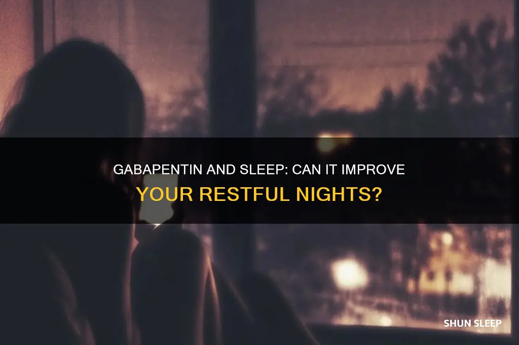 does gabapentin help me sleep