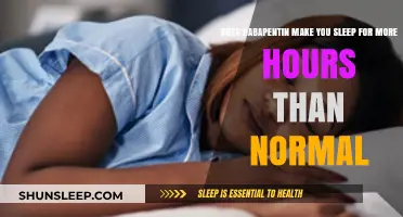 Exploring the Effects of Gabapentin on Sleep Duration