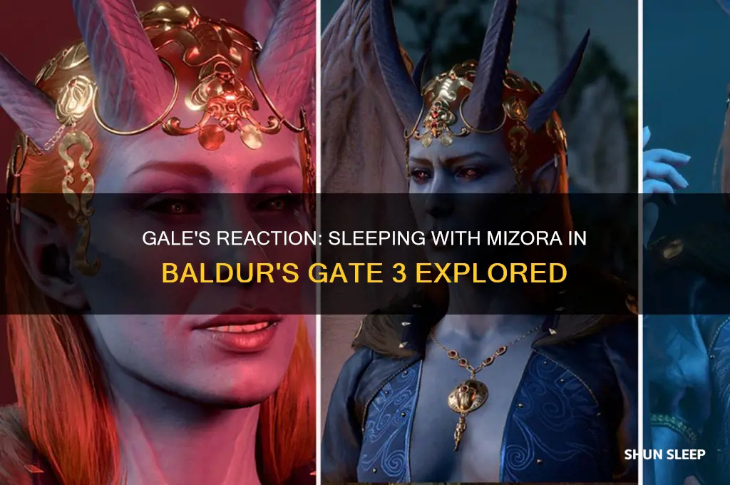 does gale get mad if you sleep with mizora