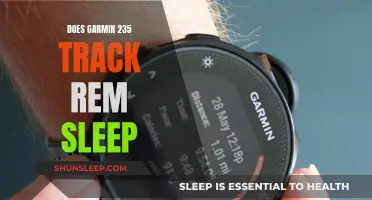 How Garmin 235 Tracks Your Sleep