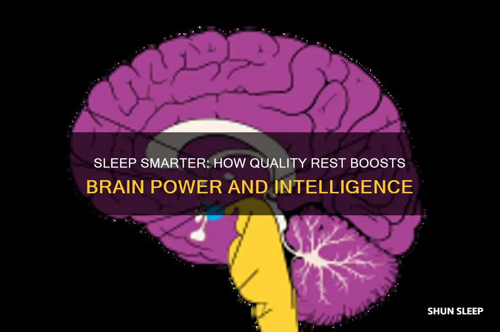 does getting enough sleep make you smarter
