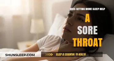 Sleep and Sore Throats: Can Resting More Speed Up Recovery?