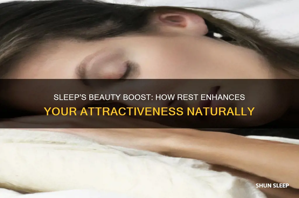 does getting more sleep make you more attractive