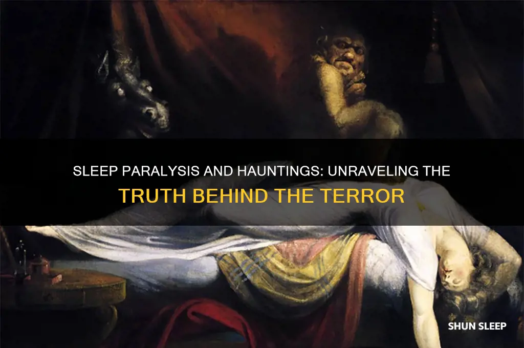 does getting sleep paralysis mean haunted