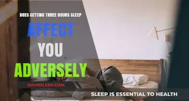 The Impact of Three Hours of Sleep on Your Health and Well-being