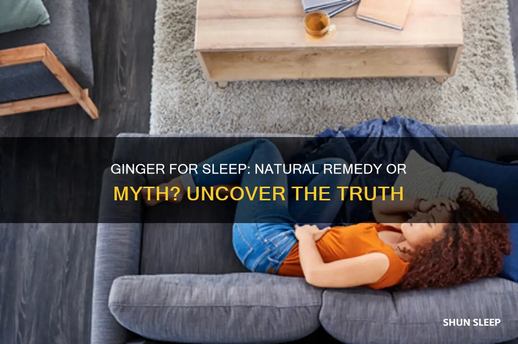 does ginger help sleep