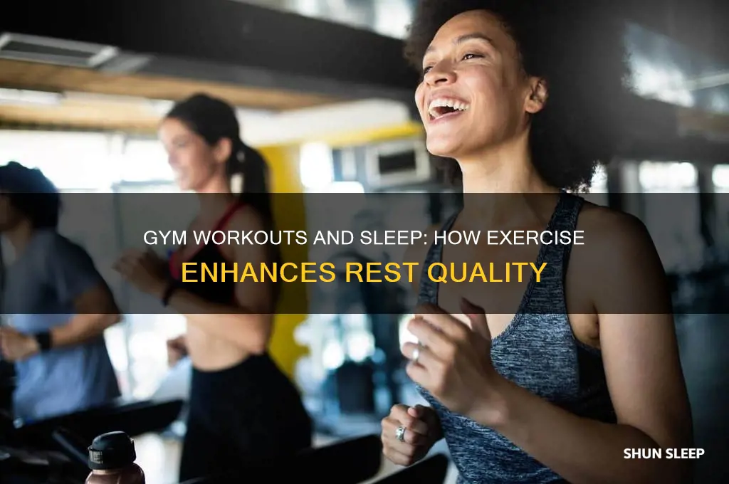 does going to the gym help you sleep