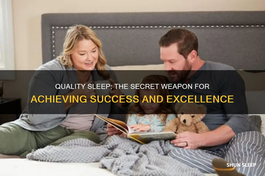 does good sleep help you succeed