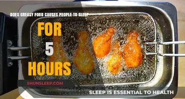 Greasy Meals and Snooze: Unraveling the 5-Hour Sleep Myth