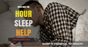 Half-Hour Sleep: Quick Rest or Waste of Time?