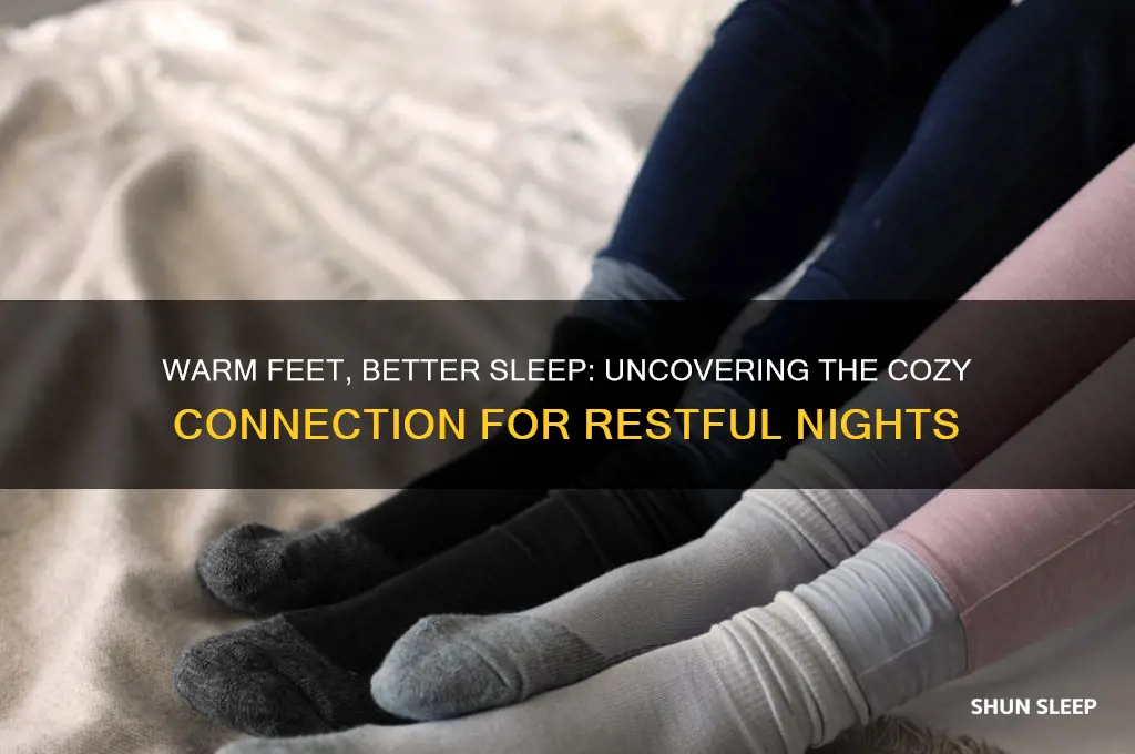 does having warm feet help you sleep