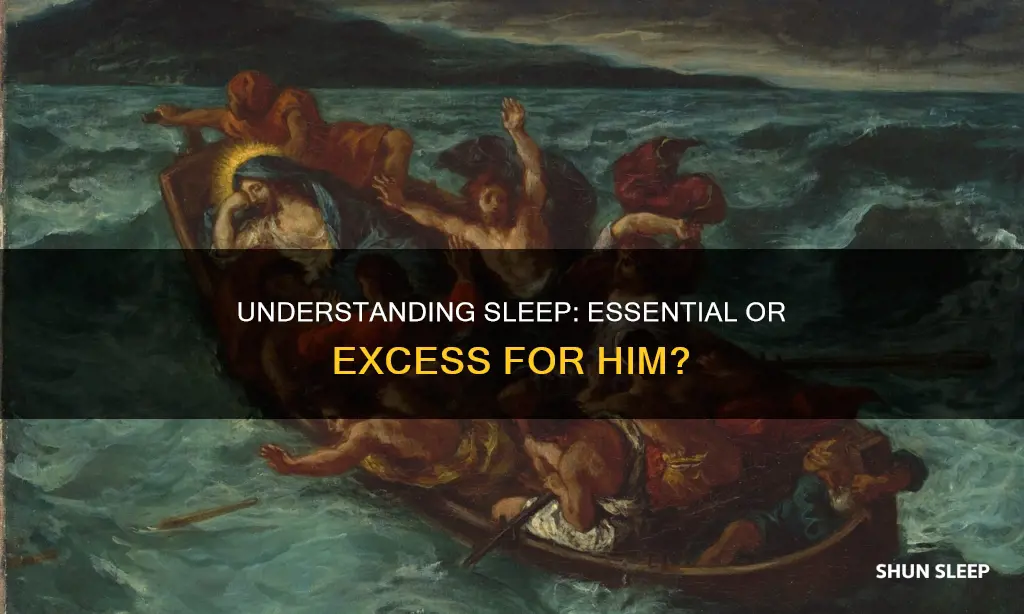 does he need sleep