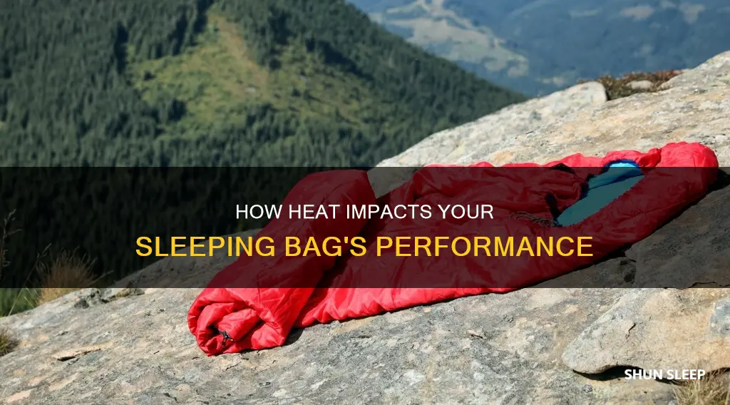 does heat damage sleeping bag