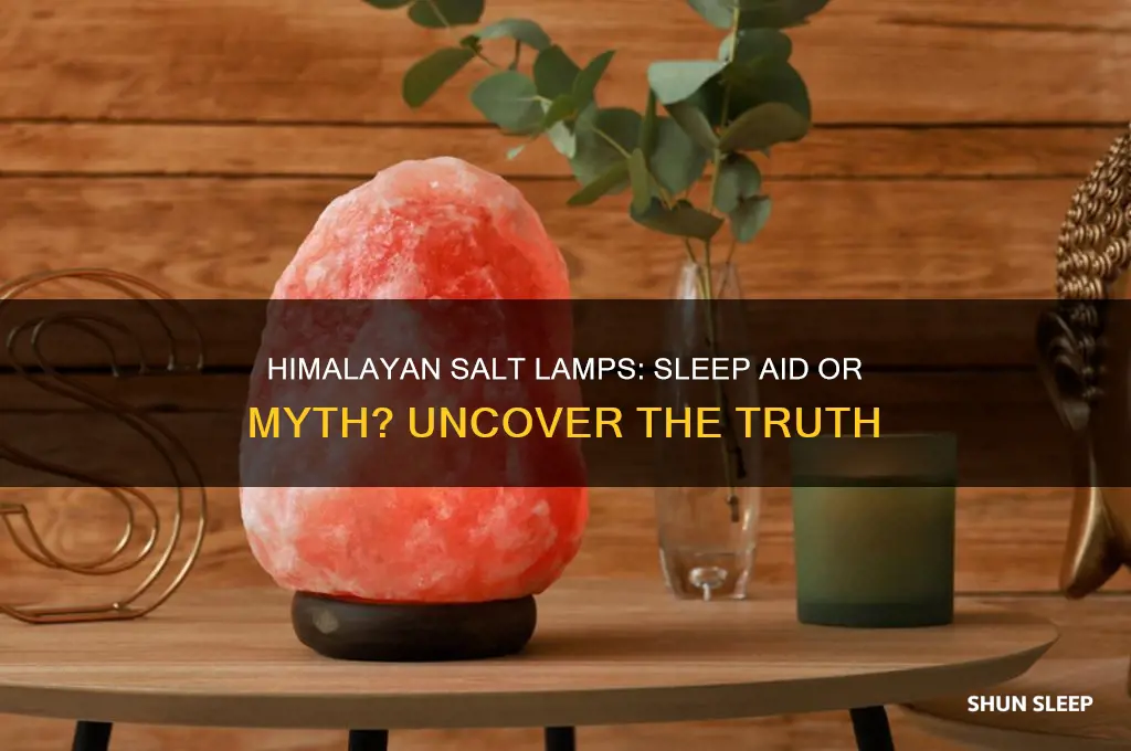 does himalayan salt lamp help you sleep