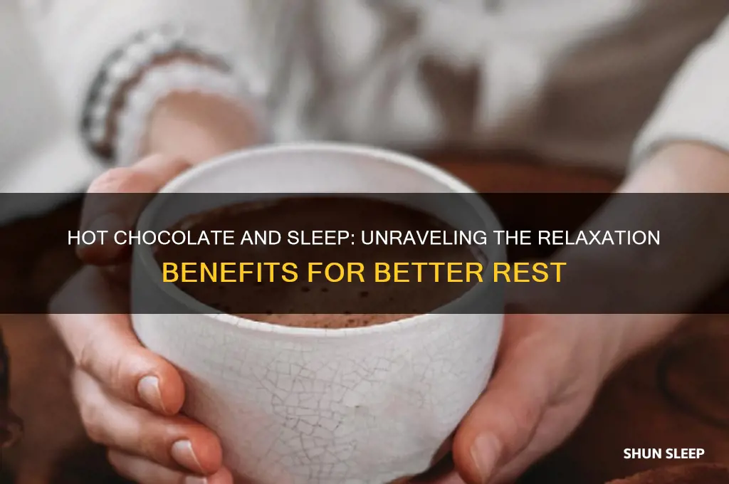 does hot chocolate drink help you sleep